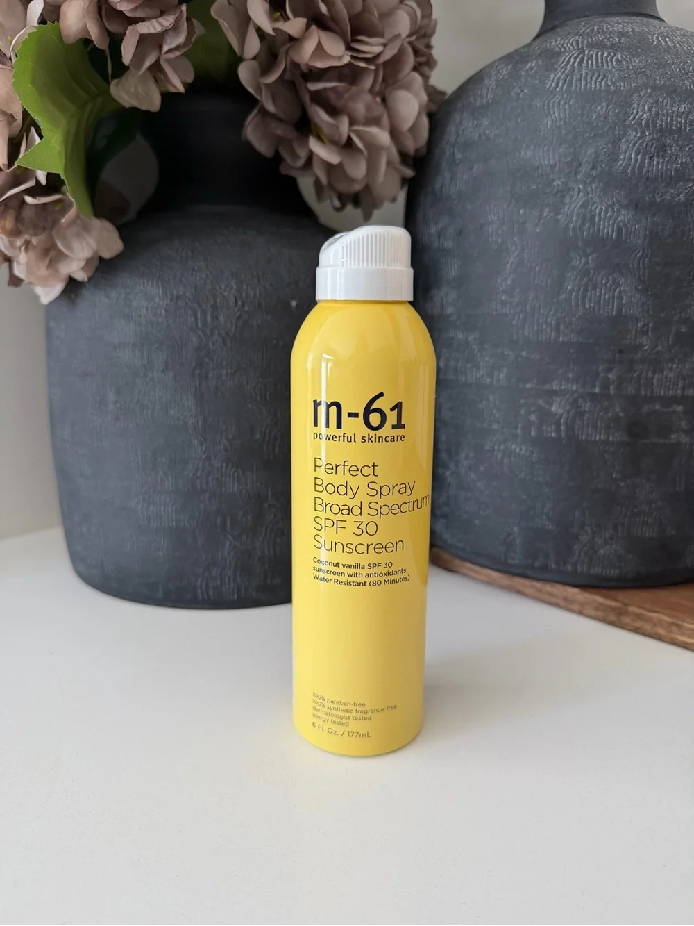 m-61 Perfect Body Spray Broad Spectrum SPF 30 Sunscreen (Coconut Vanilla), 6 fl